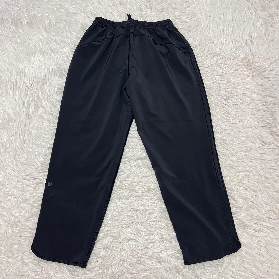 人気 ルルレモン lululemonヨガ ワイドパンツ ストレッチ グレー