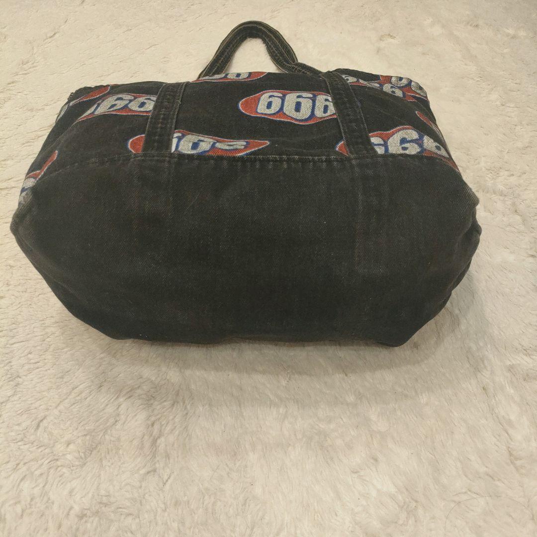 ​希少‼️Supreme 666 Denim Tote Bag Black
