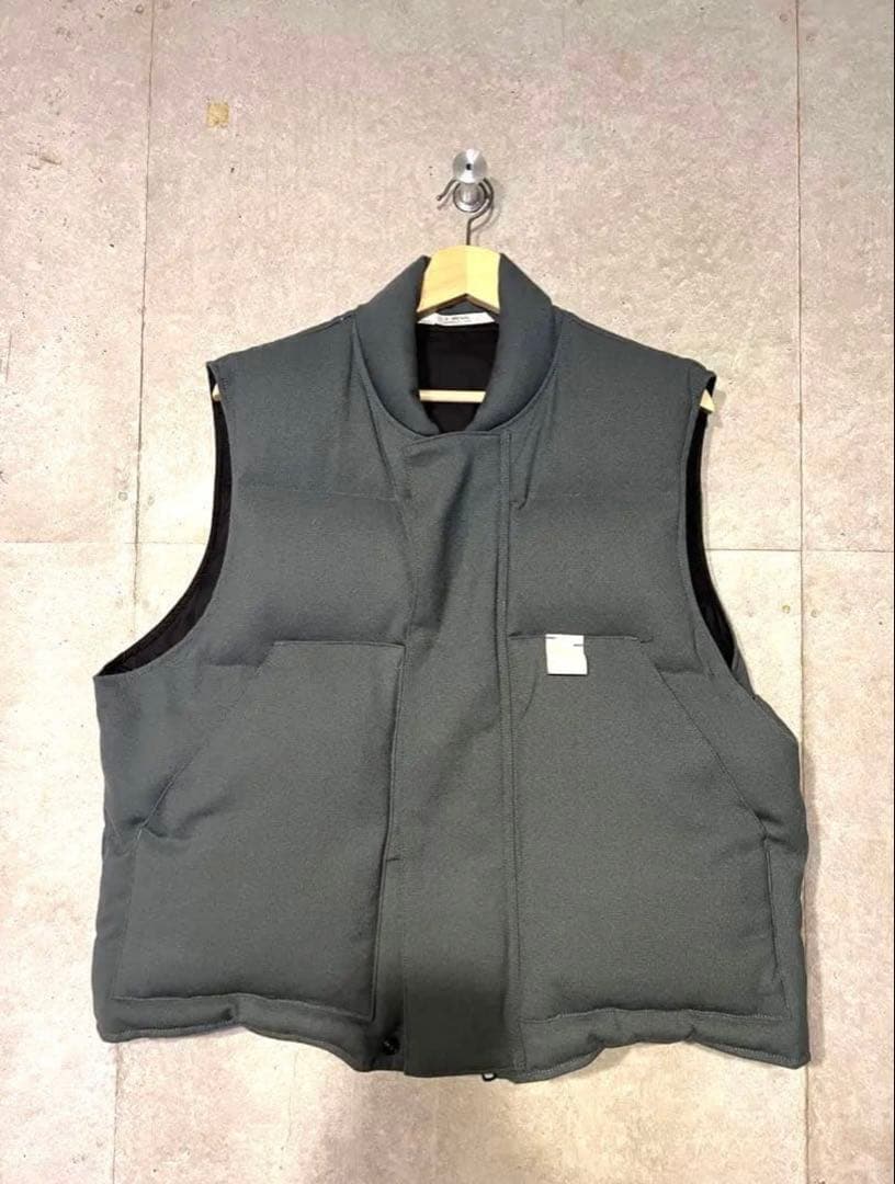 N.HOOLYWOOD ダウンベスト　チャコールグレー