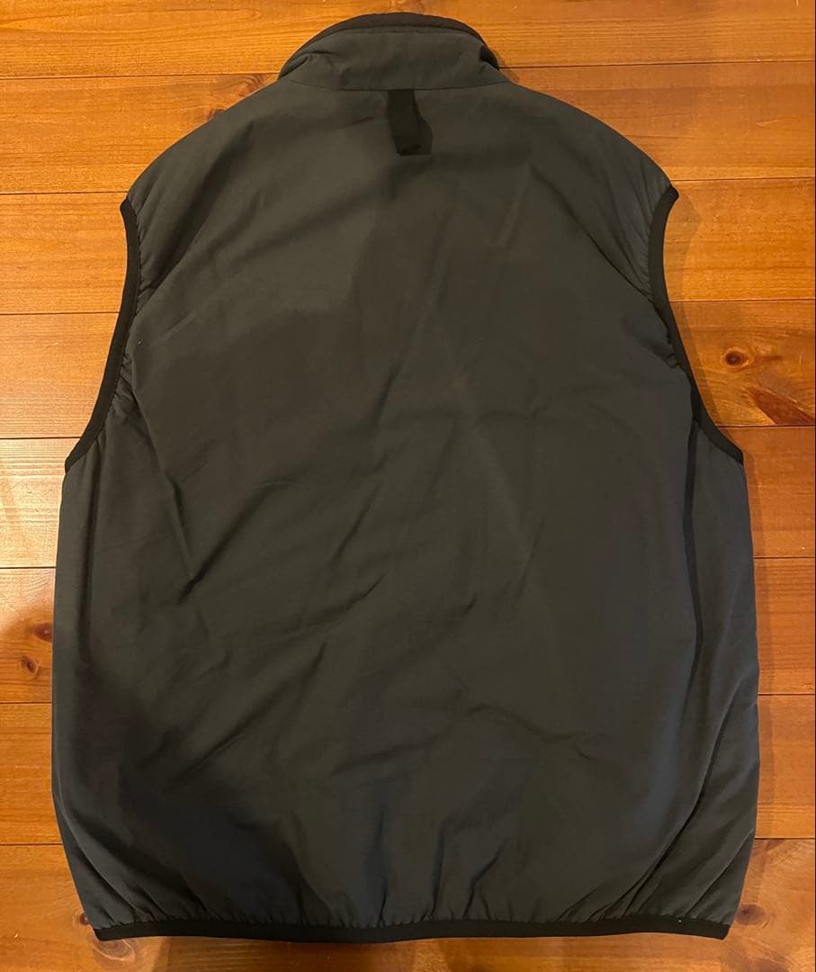 MHL. LIGHTWEIGHT COTTON NYLON ダウンベスト L