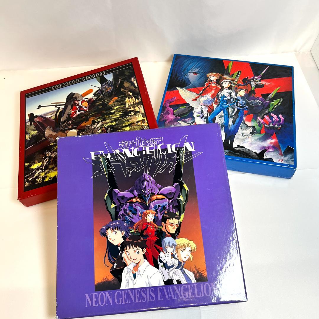 レーザーディスク、新世紀エヴァンゲリオン 3LD-BOX　全1~14巻　限定版