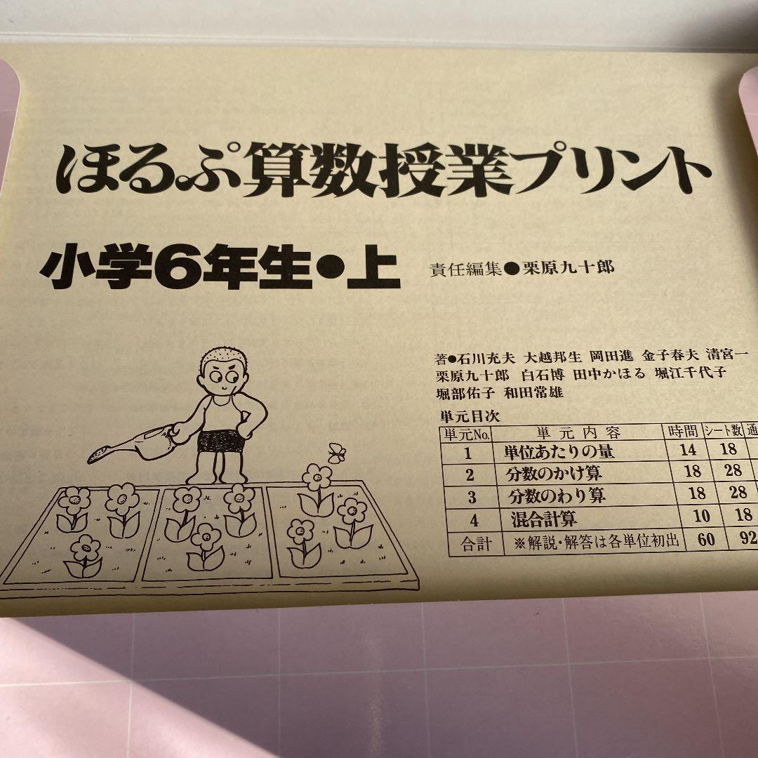 ⭕️ほるぷ算数授業プリント　セット19冊