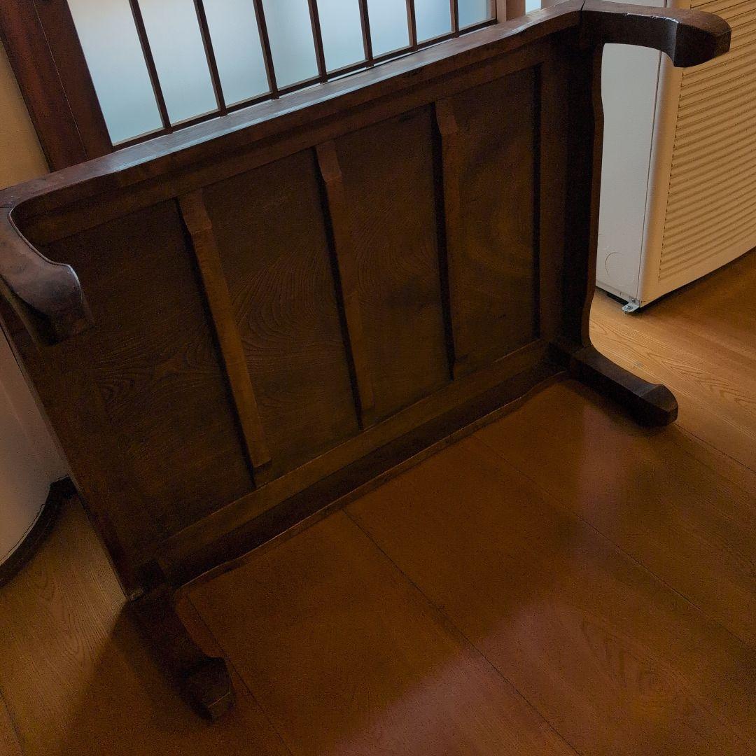 木製の机　お手入れしてお使いください　処分しますのでお早めに！