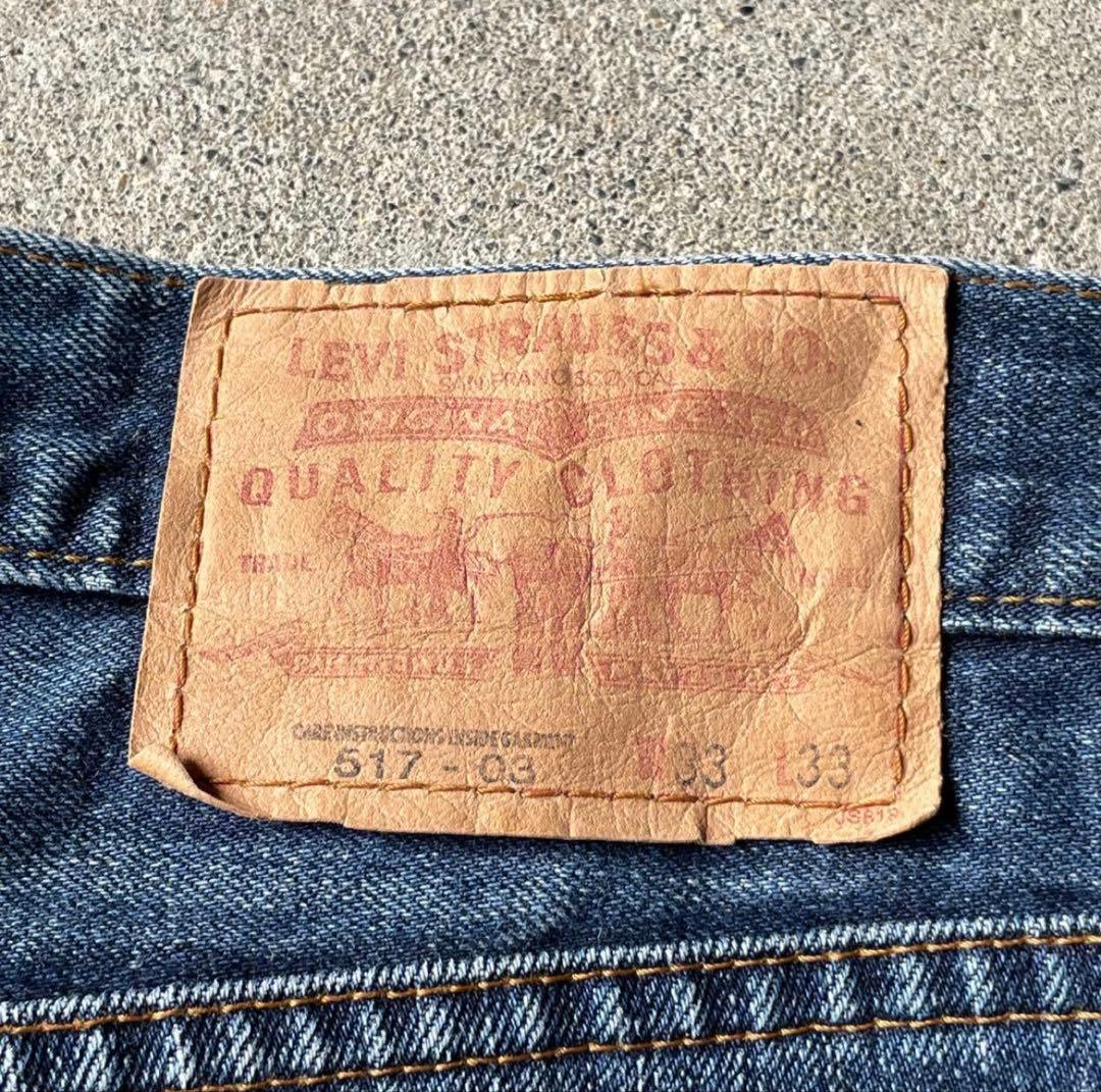 Levi's 517 00s フレアデニムパンツ W33 リーバイス517