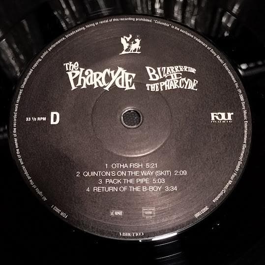 洋楽 PHARCYDE BIZARRE RIDE II THE PHARCYDE