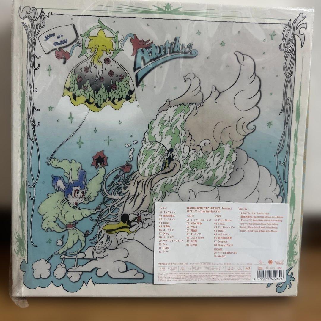 邦楽 SEKAI NO OWARI Nautilus CD Blu-ray