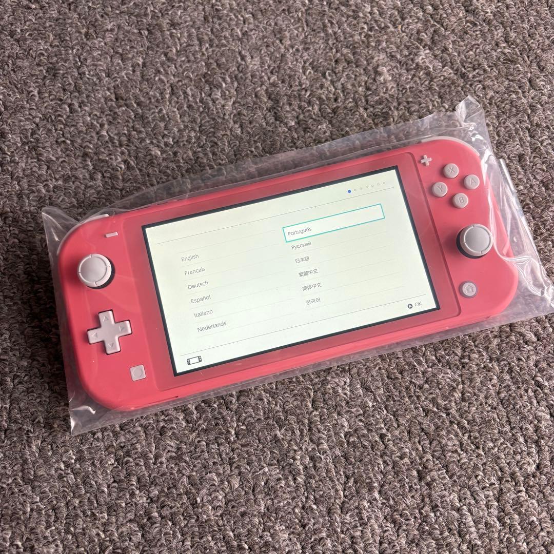 【新品】Nintendo Switch Lite コーラル ピンク 本体