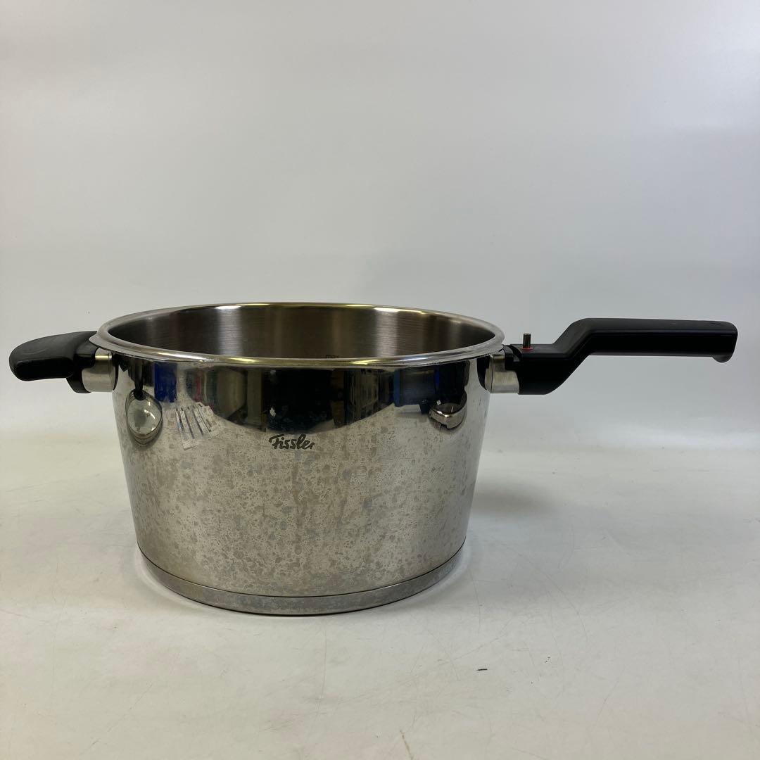Fissler フィスラー 圧力鍋 4.6L ガラスフタ付き ステンレス