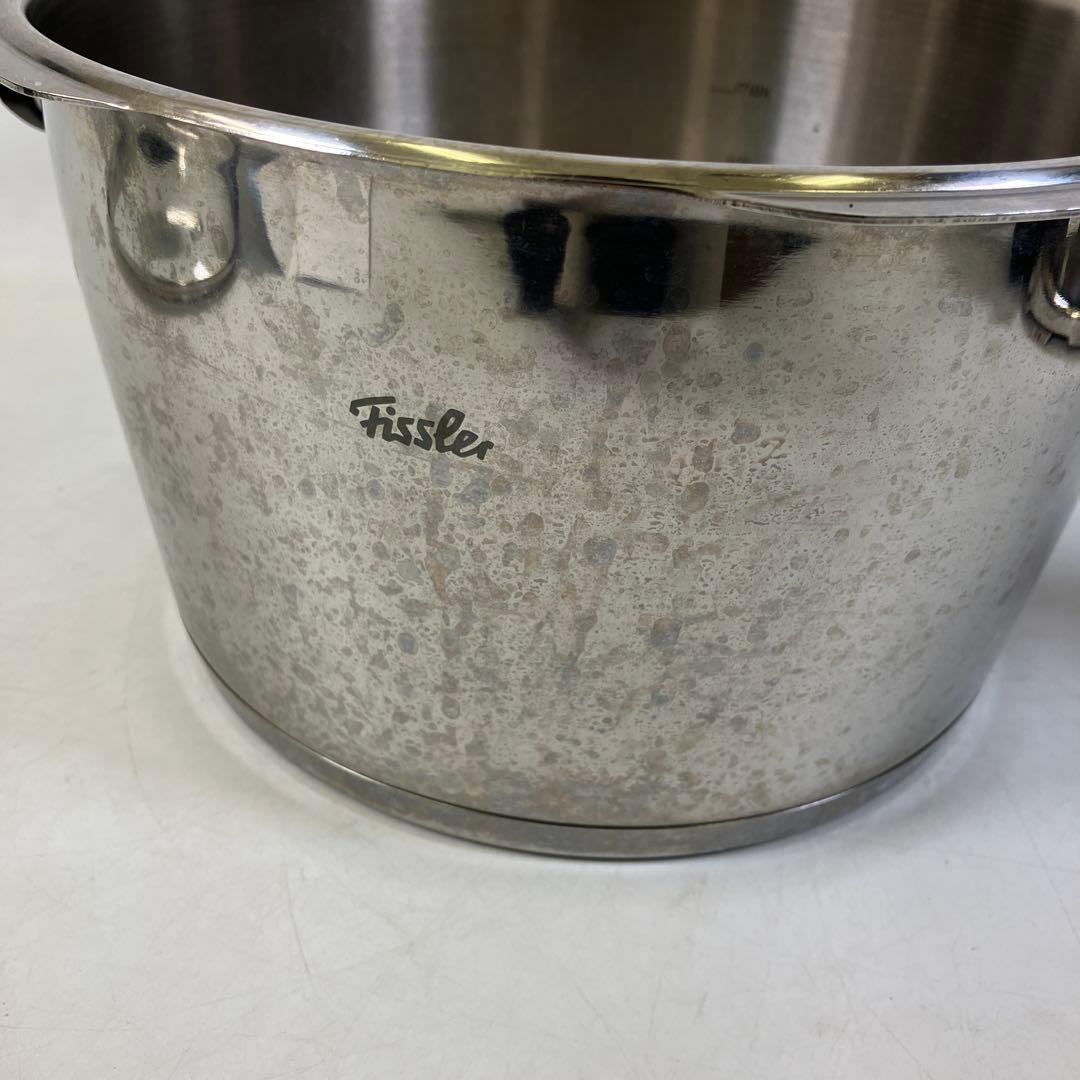 Fissler フィスラー 圧力鍋 4.6L ガラスフタ付き ステンレス