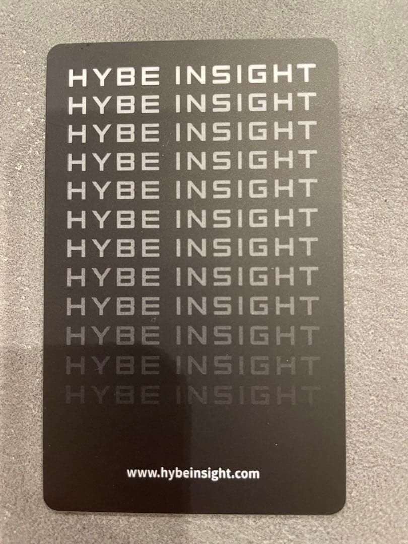 BTS ジミン トレカ HYBE INSIGHT butter ラキドロ