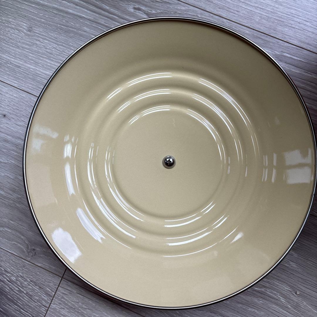 美品！！LE CREUSET 寸胴鍋 オレンジ