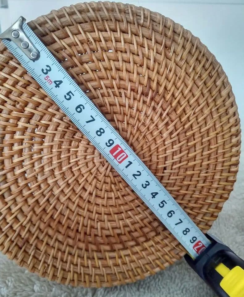 ✦新品　ラタン　バスケット　アジアン雑貨　小物入れ　かご　ベトナム　籐　収納