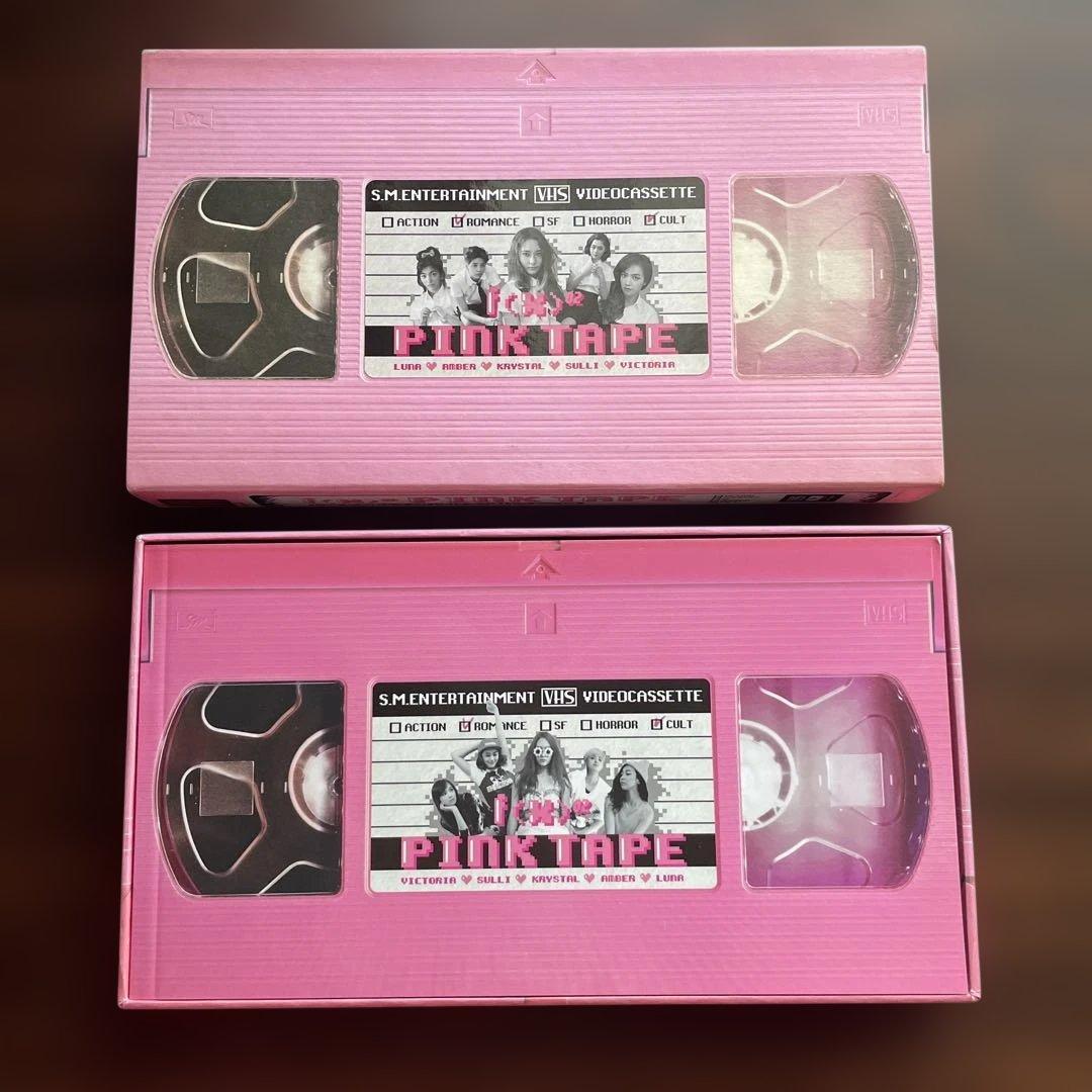 f(x) Pink Tape CD アルバム　トレカ全員