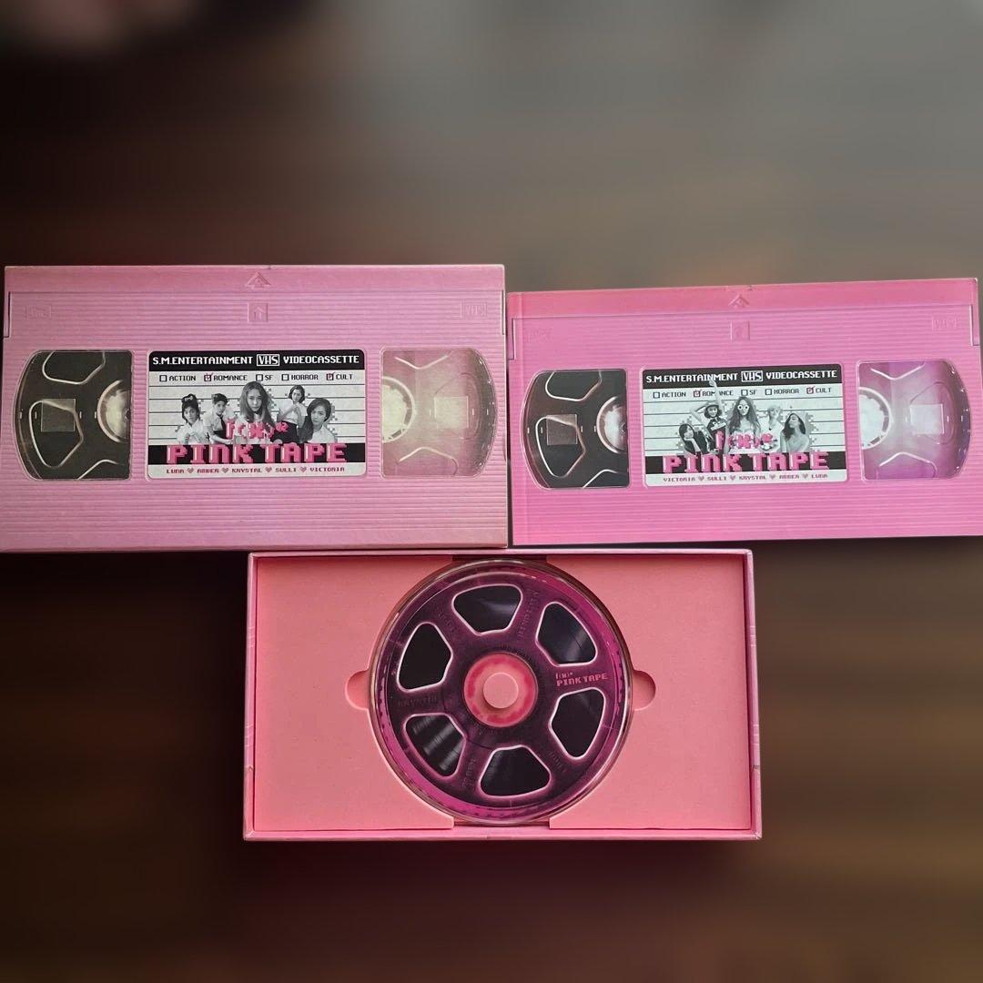 f(x) Pink Tape CD アルバム　トレカ全員