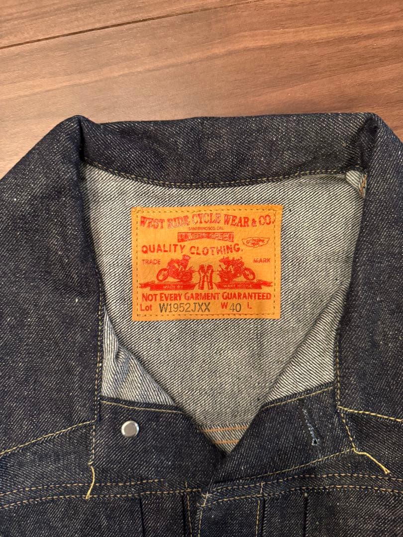 ★ WESTRIDE ★ ウエストライド W1952JXX デニムジャケット