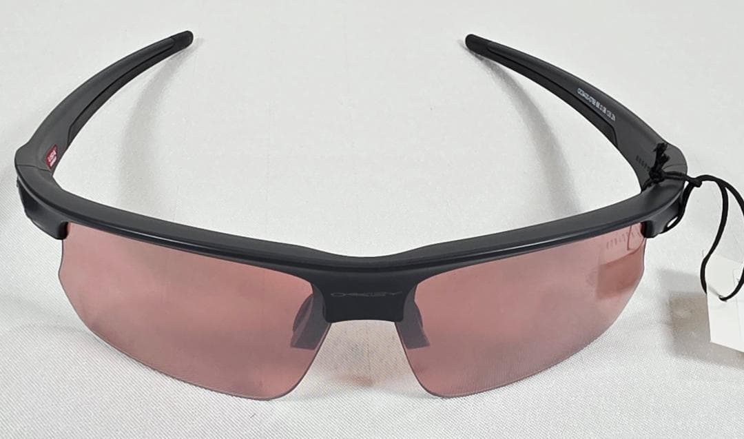 新品　オークリー サングラス BISPHAERA カーボン　桃