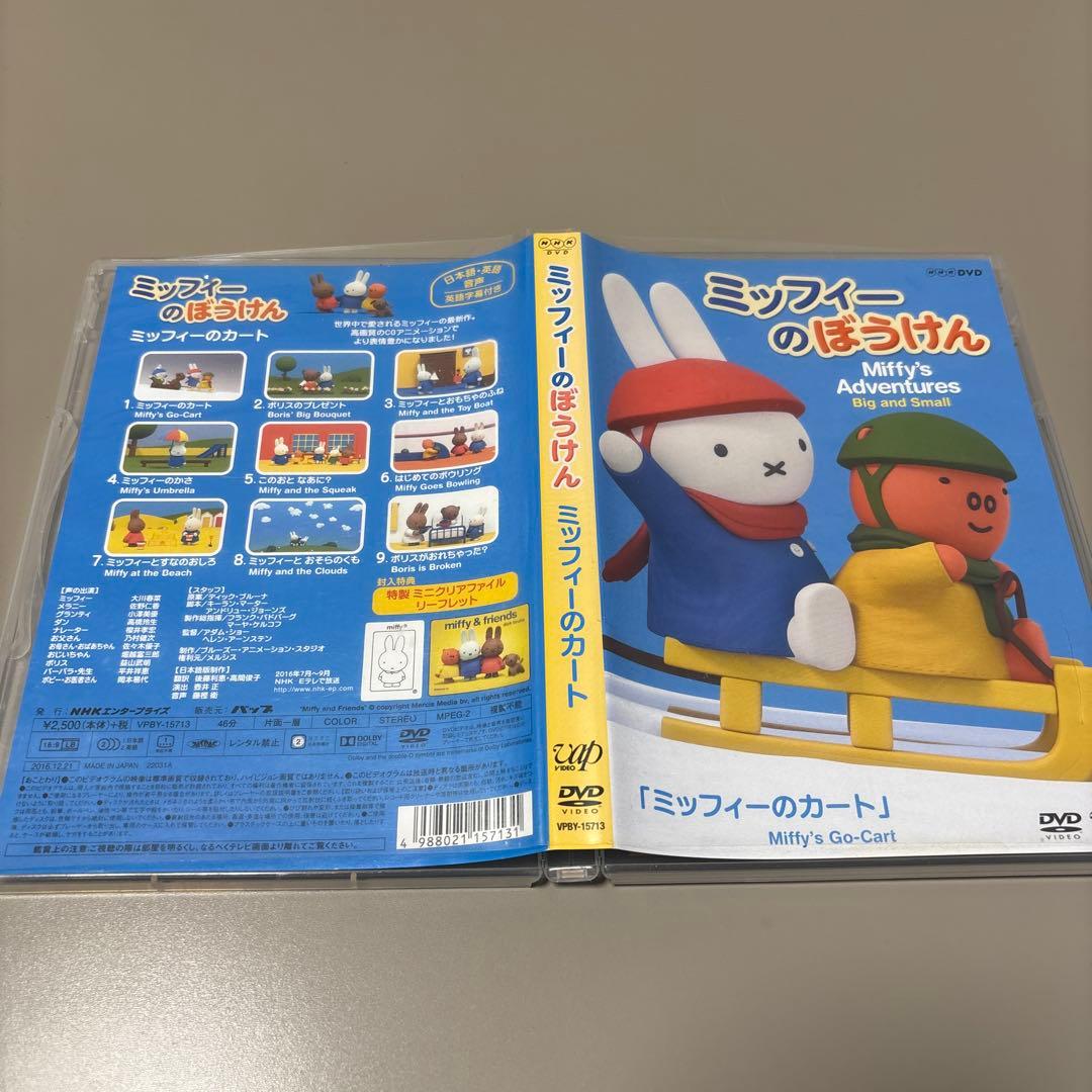 ミッフィーのぼうけん ミッフィーのカート　DVD