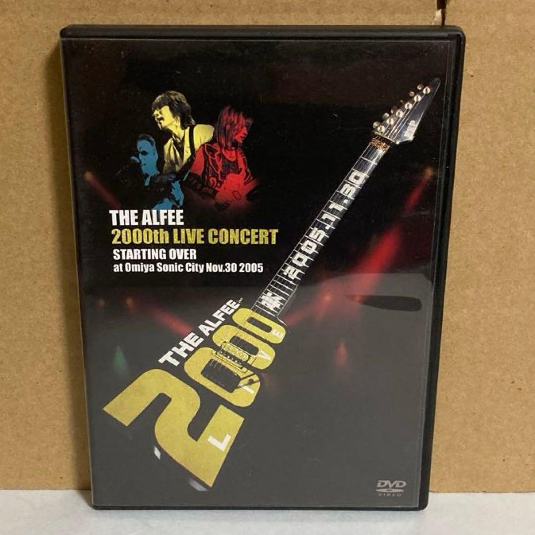 ミュージック THE ALFEE 2000th LIVE CONCERT