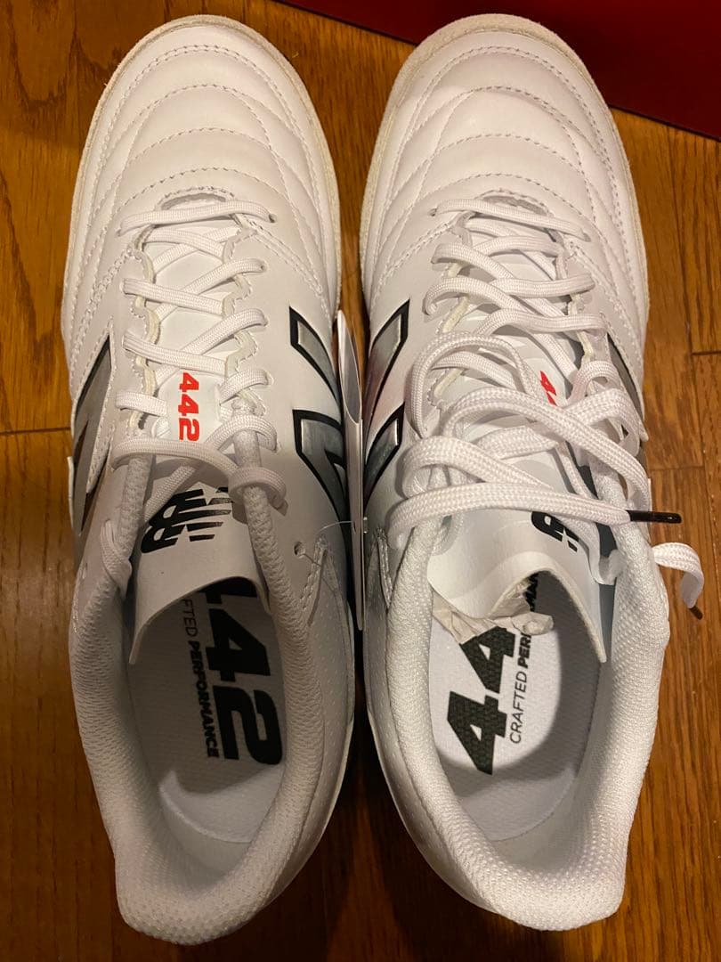 New Balance 442 ホワイト サッカー・フットサルシューズ　tr