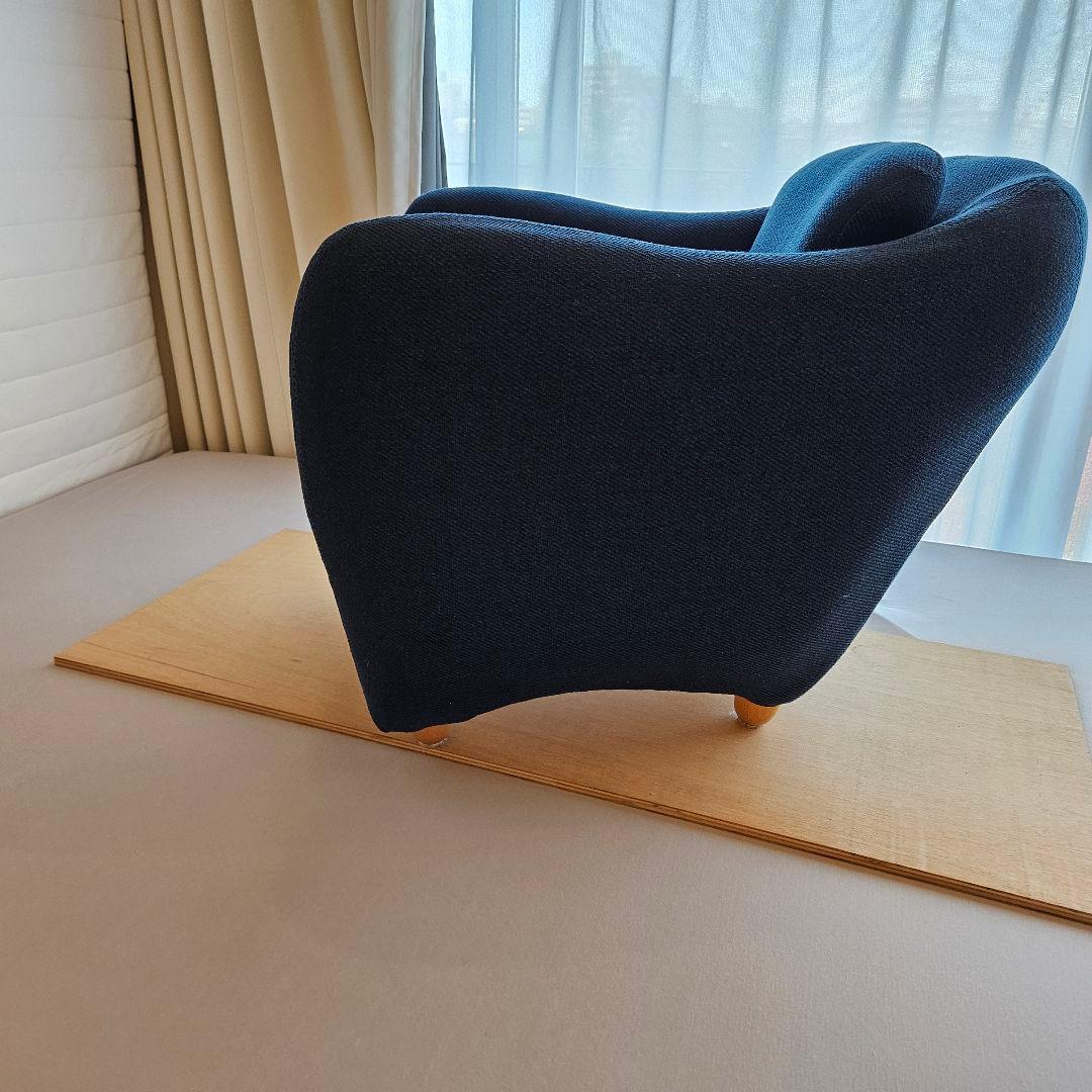 【美品】MINI MILLER ARM CHAIR Navy