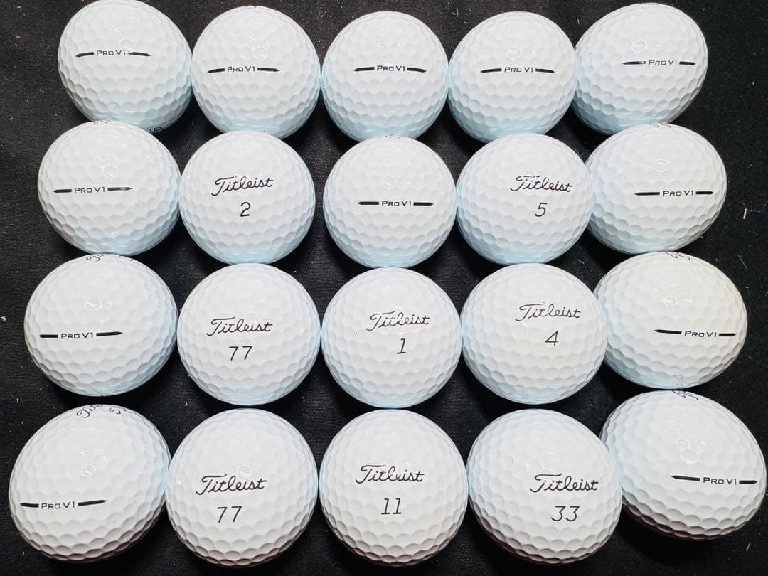 最新 タイトリスト PRO V1 2025年モデル 20個