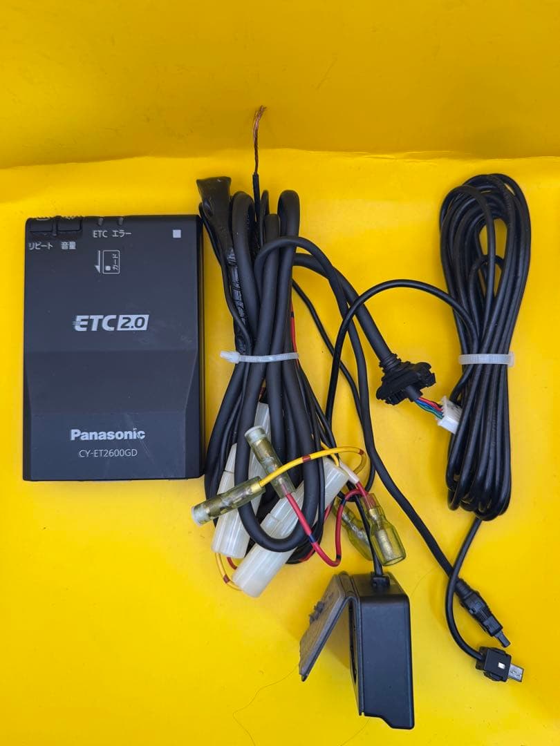パナソニック ETC2.0車載器 CY-ET2605GD 新セキュリティー