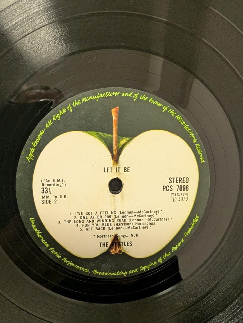 THE BEATLES LET IT BE ステレオ版