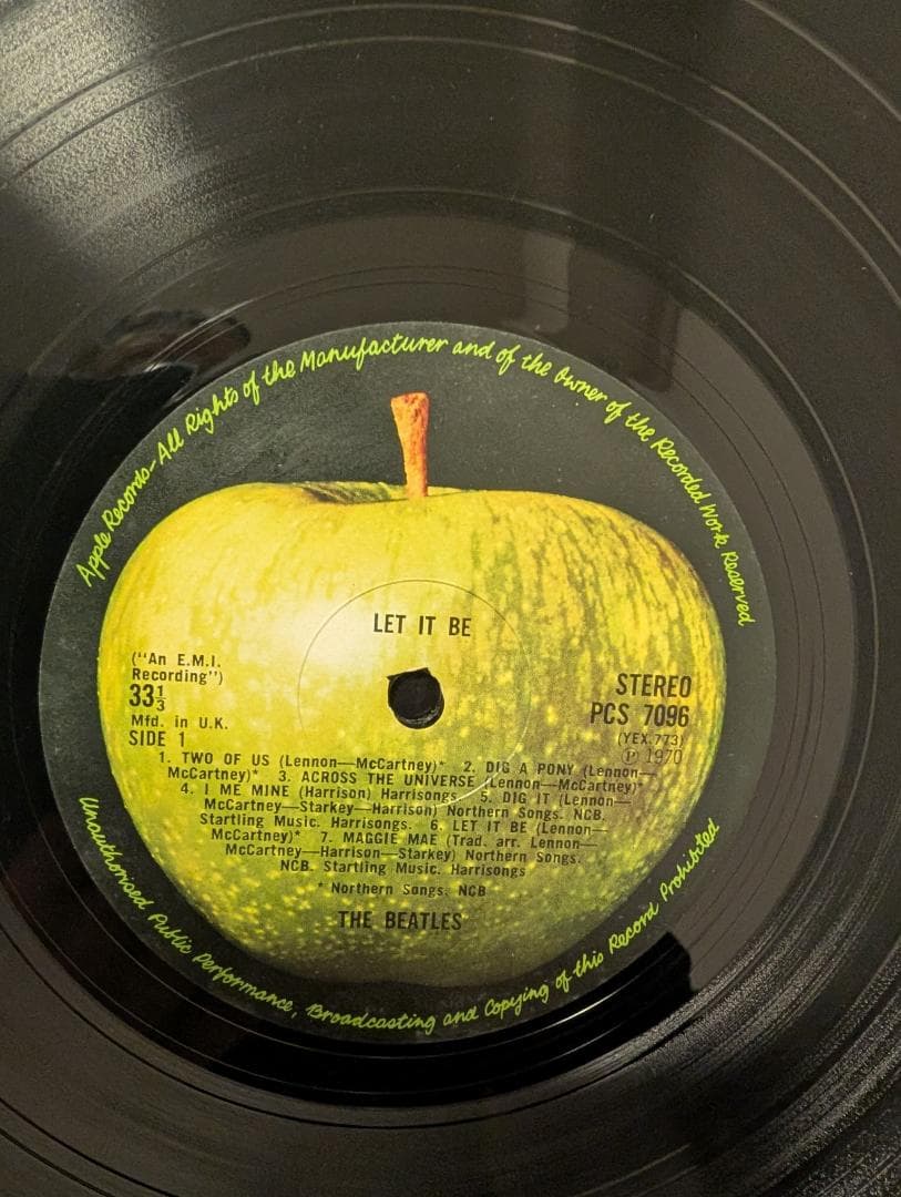 THE BEATLES LET IT BE ステレオ版
