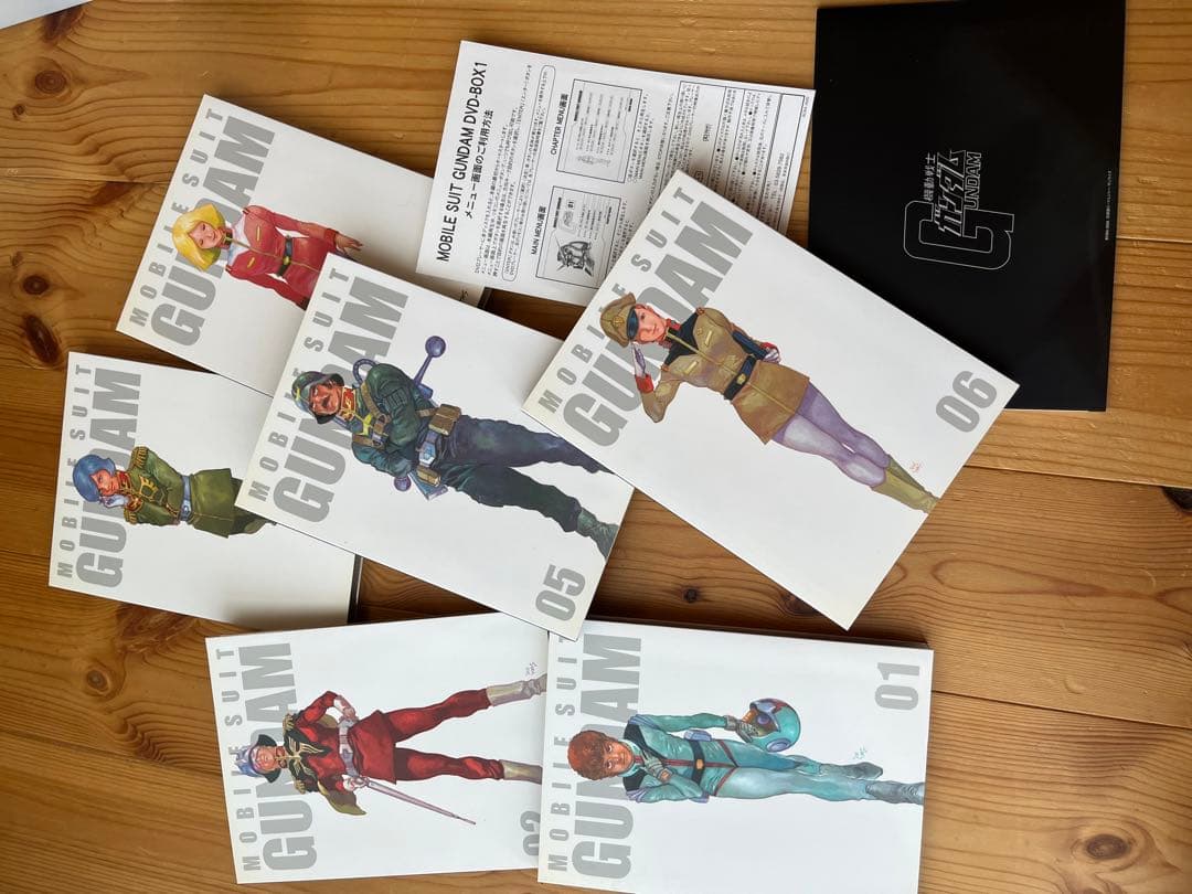 ガンダムＤＶＤ１１枚⭐️フィギュア付⭐️詳しい解説付⭐️機動戦士