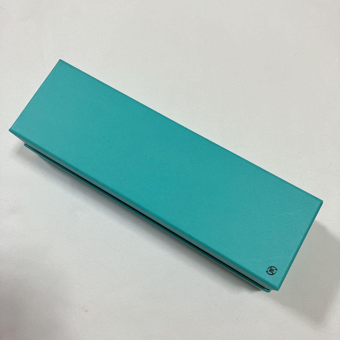 美品　ティファニー　ブレスレット　ケース　空箱　ブルーボックス　リボン付き