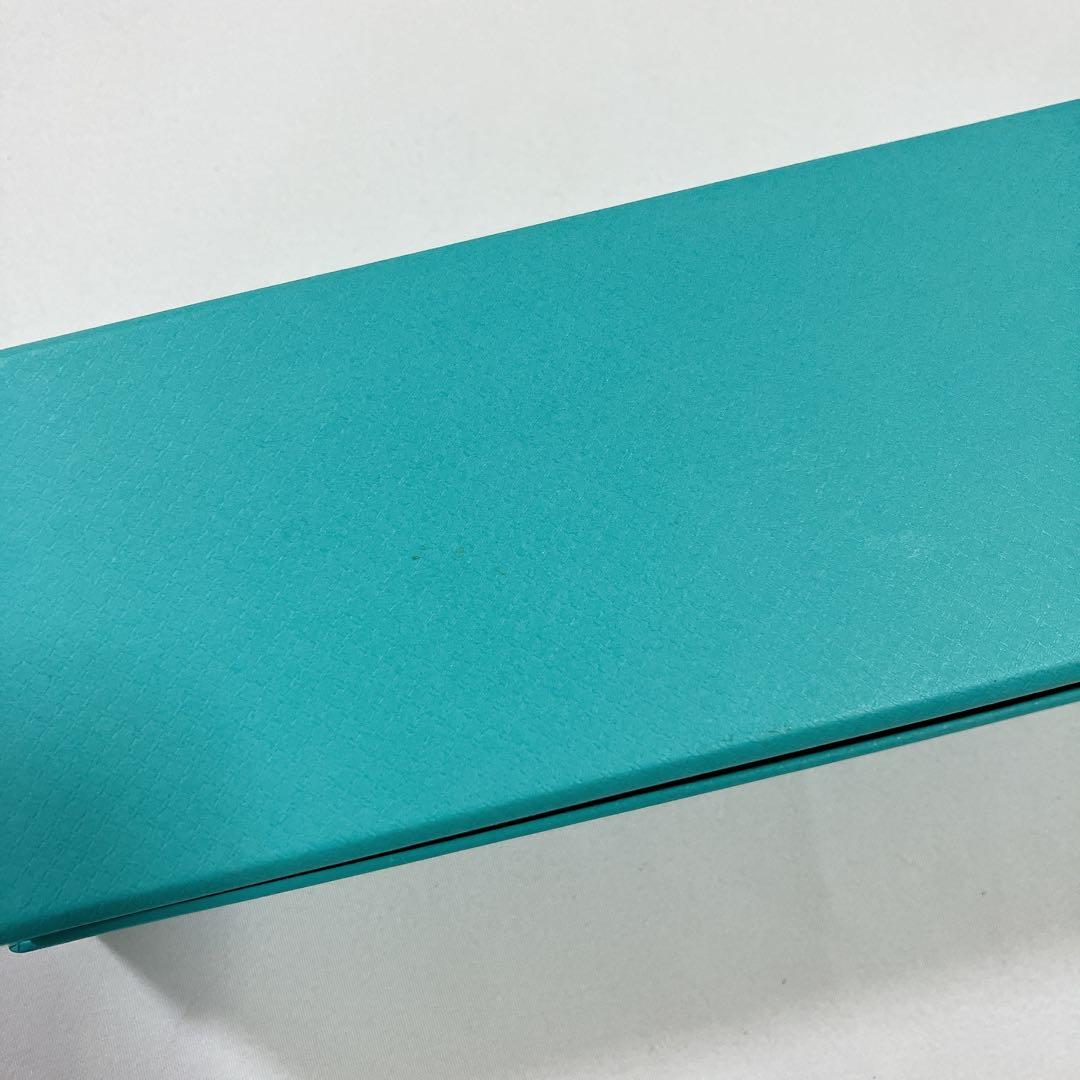 美品　ティファニー　ブレスレット　ケース　空箱　ブルーボックス　リボン付き
