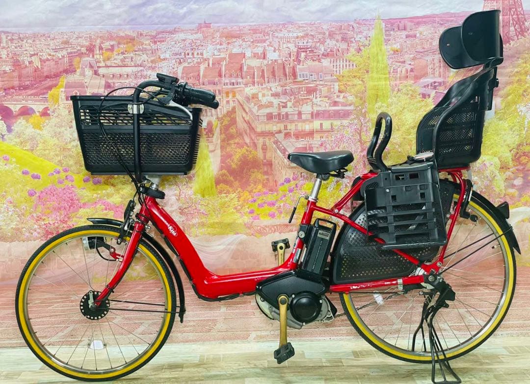 K2515 電動自転車ヤマハ パスキス 子供乗せ 20インチ 送料無料