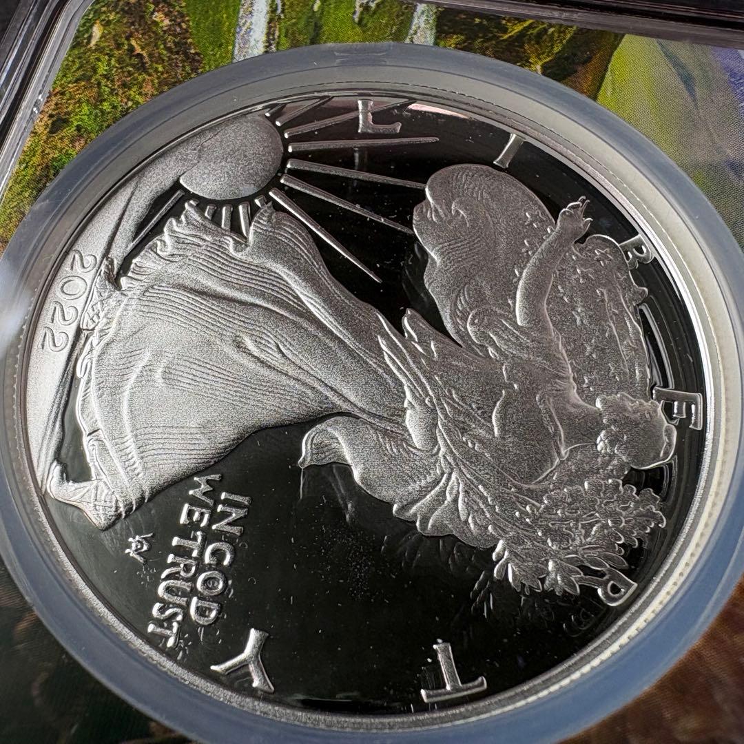 2022 アメリカ シルバーイーグル 1ドル 銀貨 NGC PF70 UC