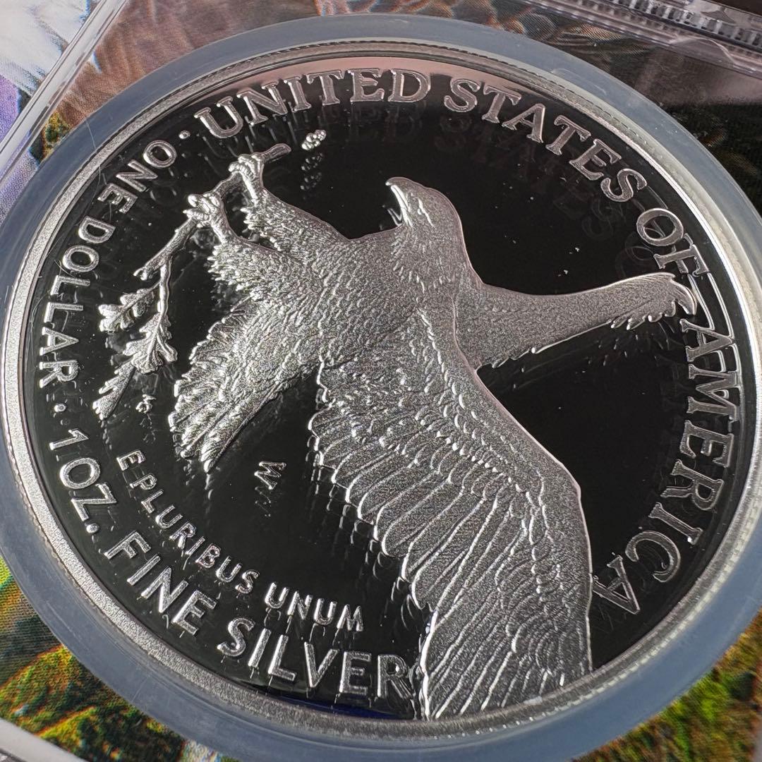 2022 アメリカ シルバーイーグル 1ドル 銀貨 NGC PF70 UC