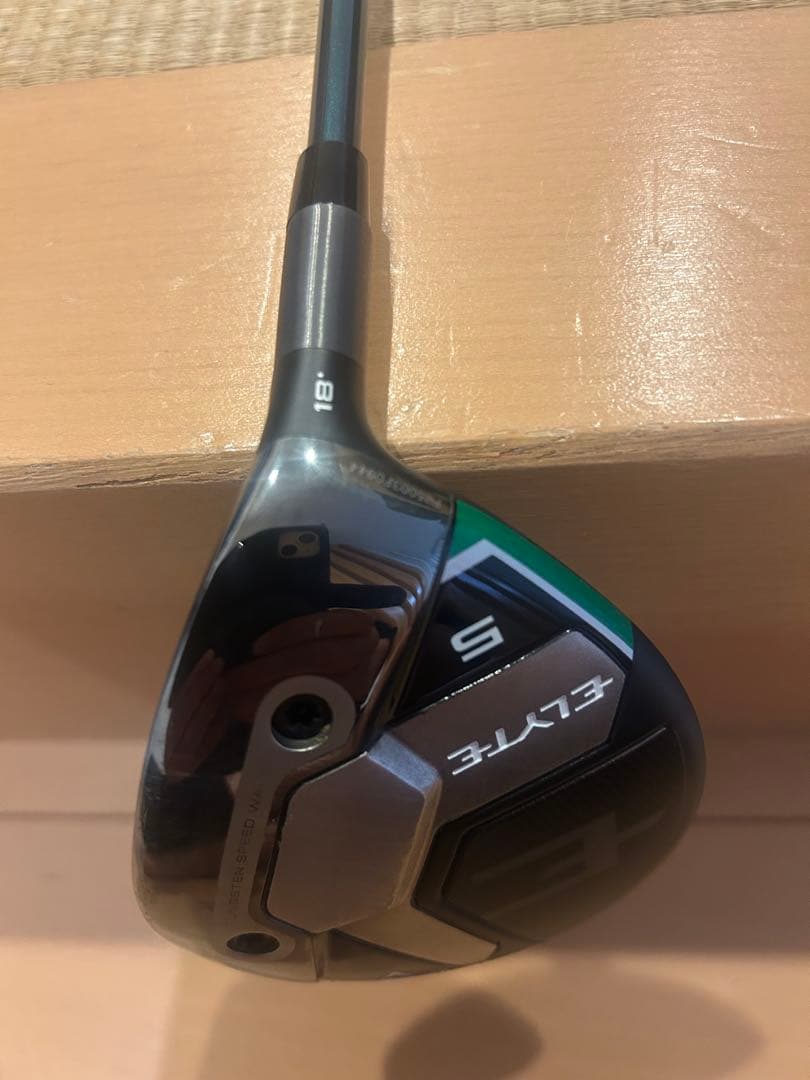 キャロウェイ　エリート　5w フェアウェイウッド　ベンタス　S ヘッドカバー付