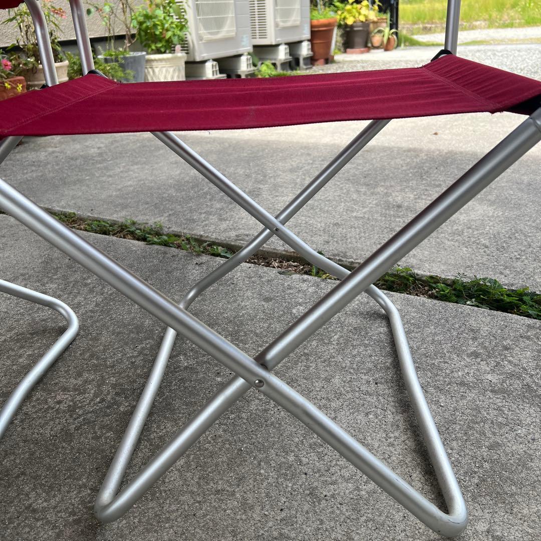  peak スノーピーク　FDフォールディングチェアワイド赤　2脚セット