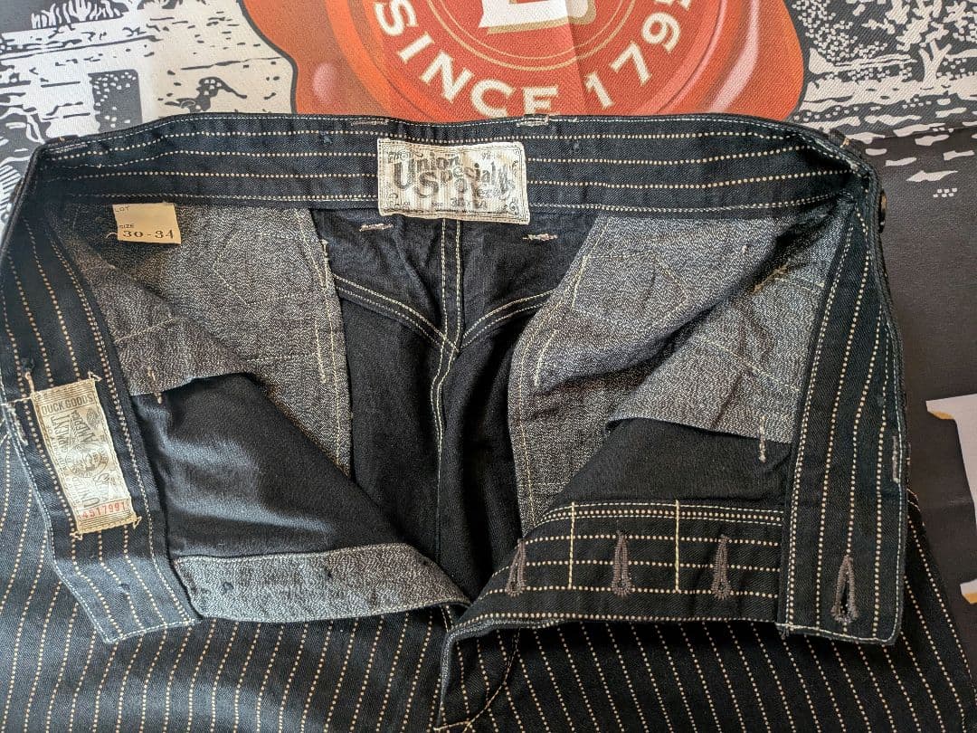 フリーホイーラーズ ブラック ウォバッシュ パンツW30 極上美品