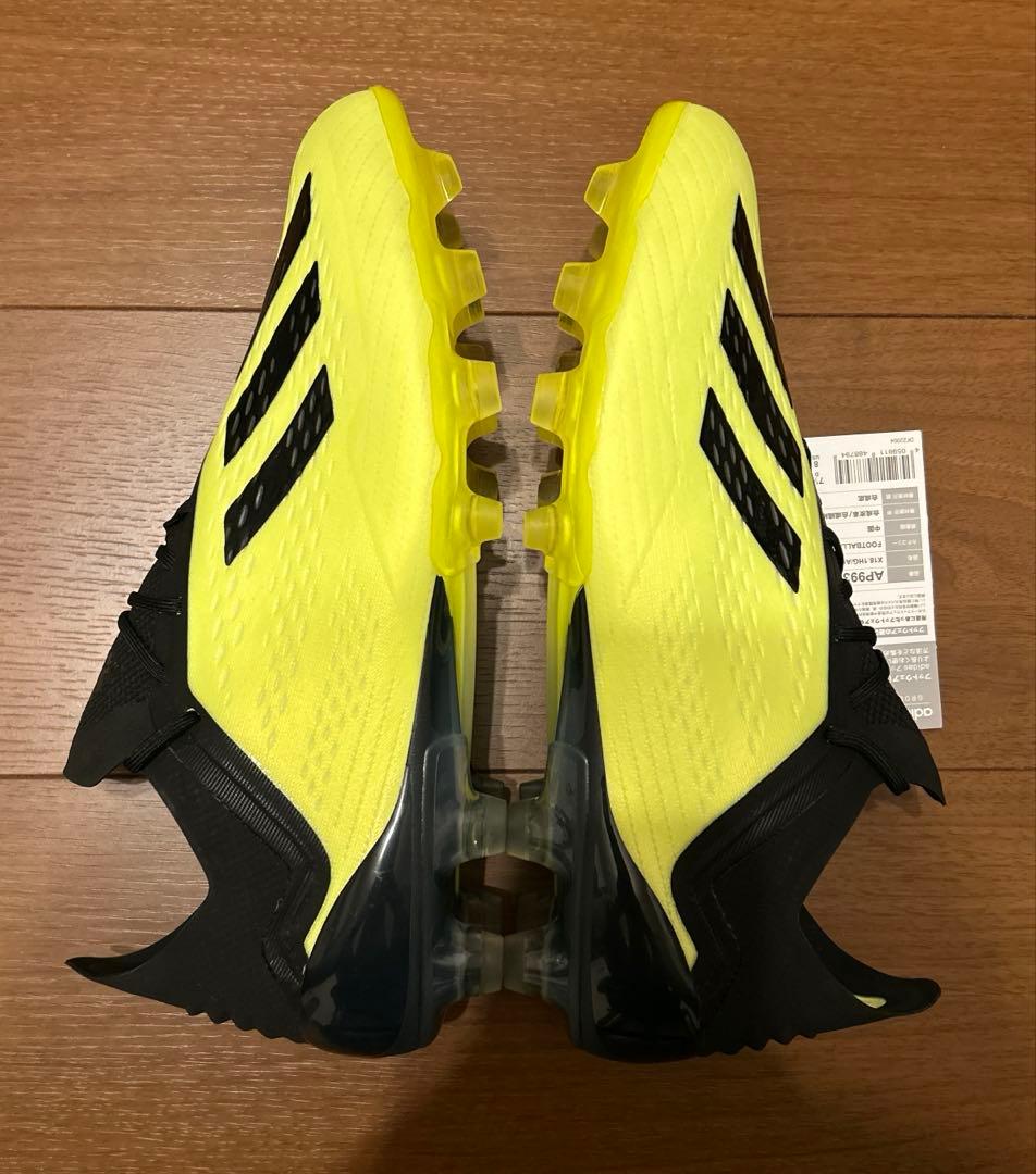 【新品未使用】adidas X 18.1 HG/AG アディダス サッカー　黄色