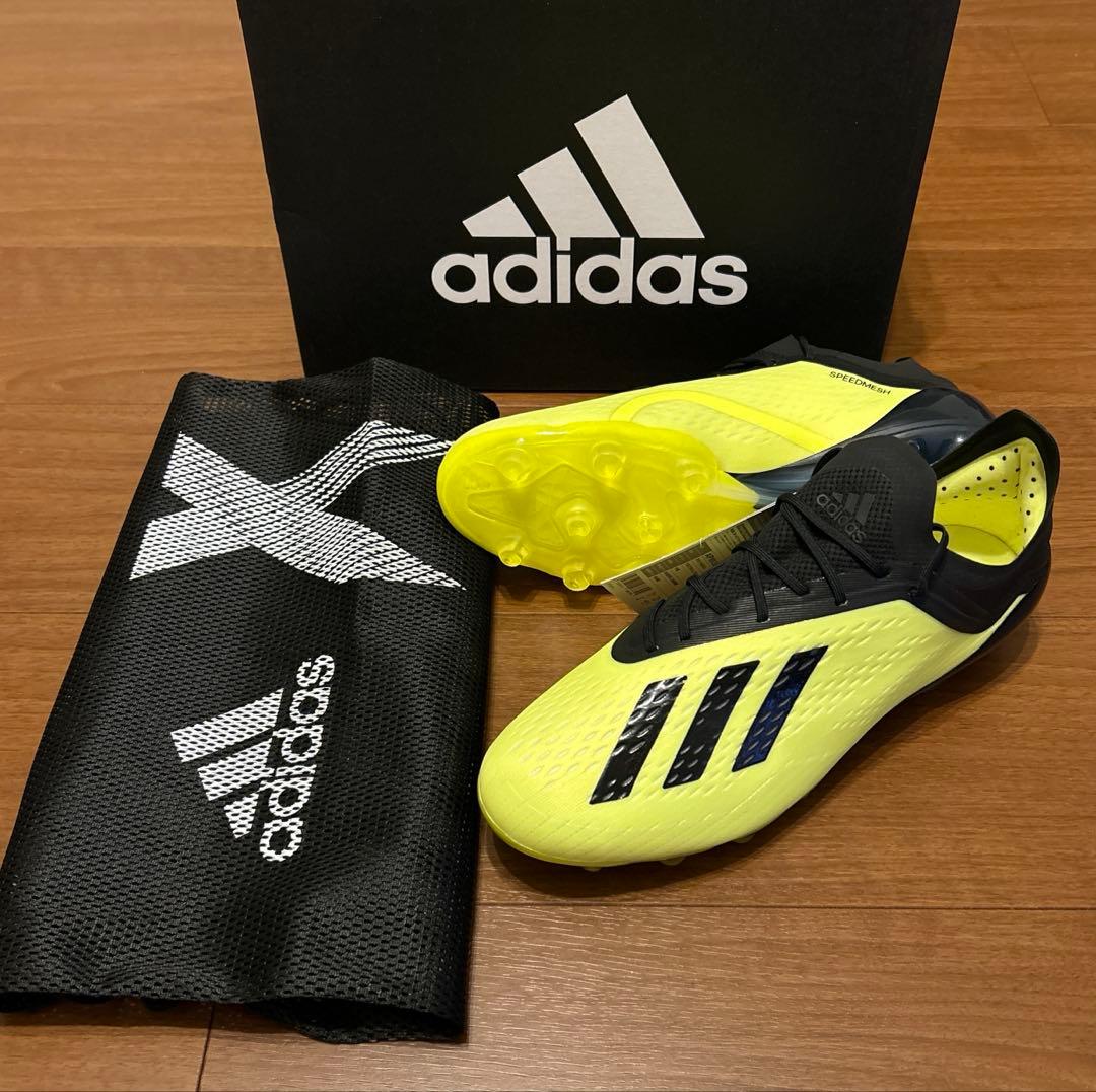 【新品未使用】adidas X 18.1 HG/AG アディダス サッカー　黄色