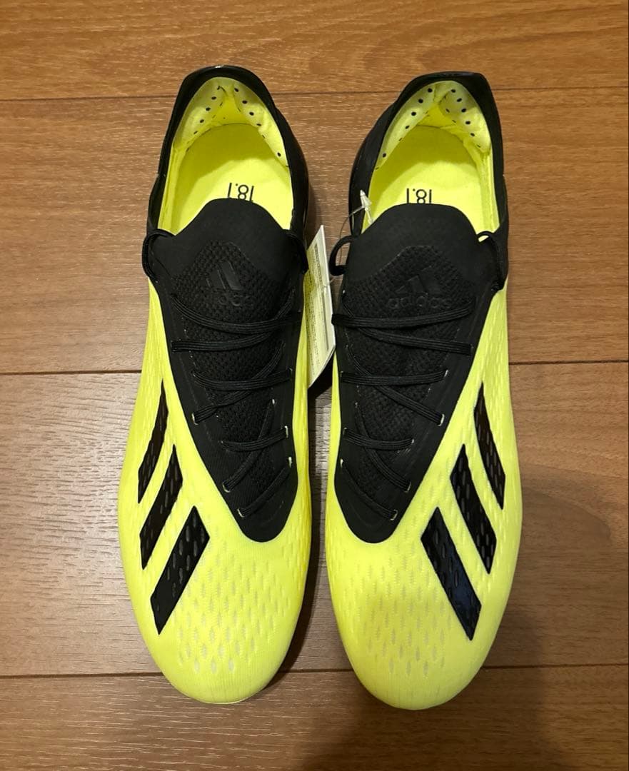 【新品未使用】adidas X 18.1 HG/AG アディダス サッカー　黄色
