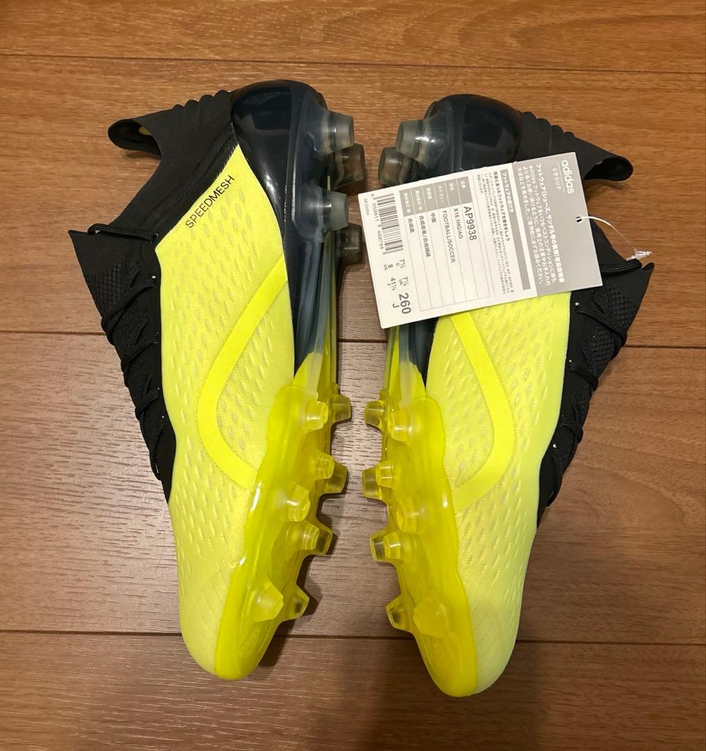 【新品未使用】adidas X 18.1 HG/AG アディダス サッカー　黄色