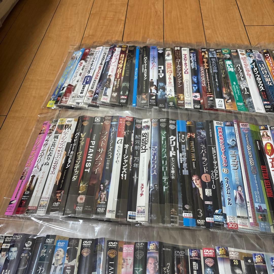 エ*フ様 洋画、邦画、アニメなど色々DVD220枚以上まとめ売り！