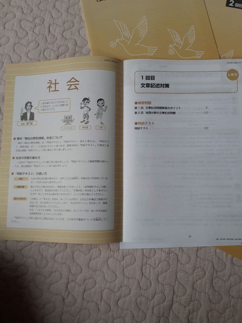 Z会中学受験　頻出分野別演習　社会小6 2026購入