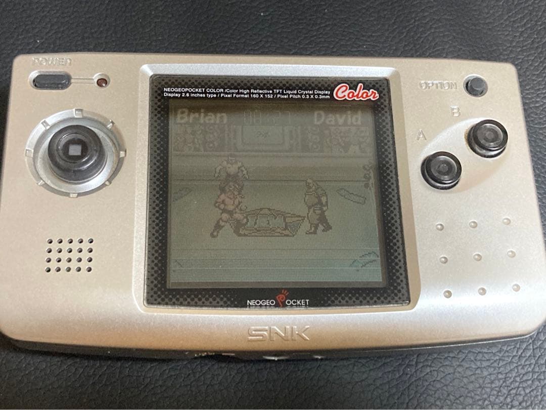 ネオジオポケット　ビッグバンプロレス　箱説つき