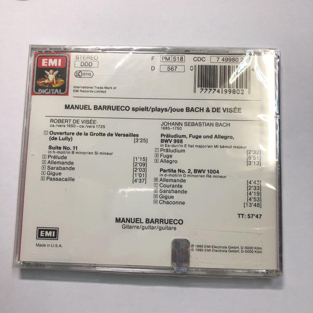 クラシック Bach/De Visee;Barrueco Play