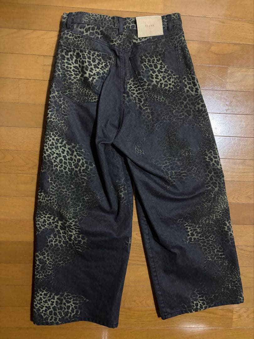 パンツ TAAKK MIX TURE DENIM WIDE 5-POCKET