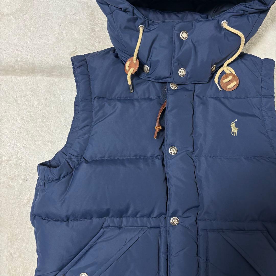 POLO RALPH LAUREN ダウンベスト ネイビー Mサイズ