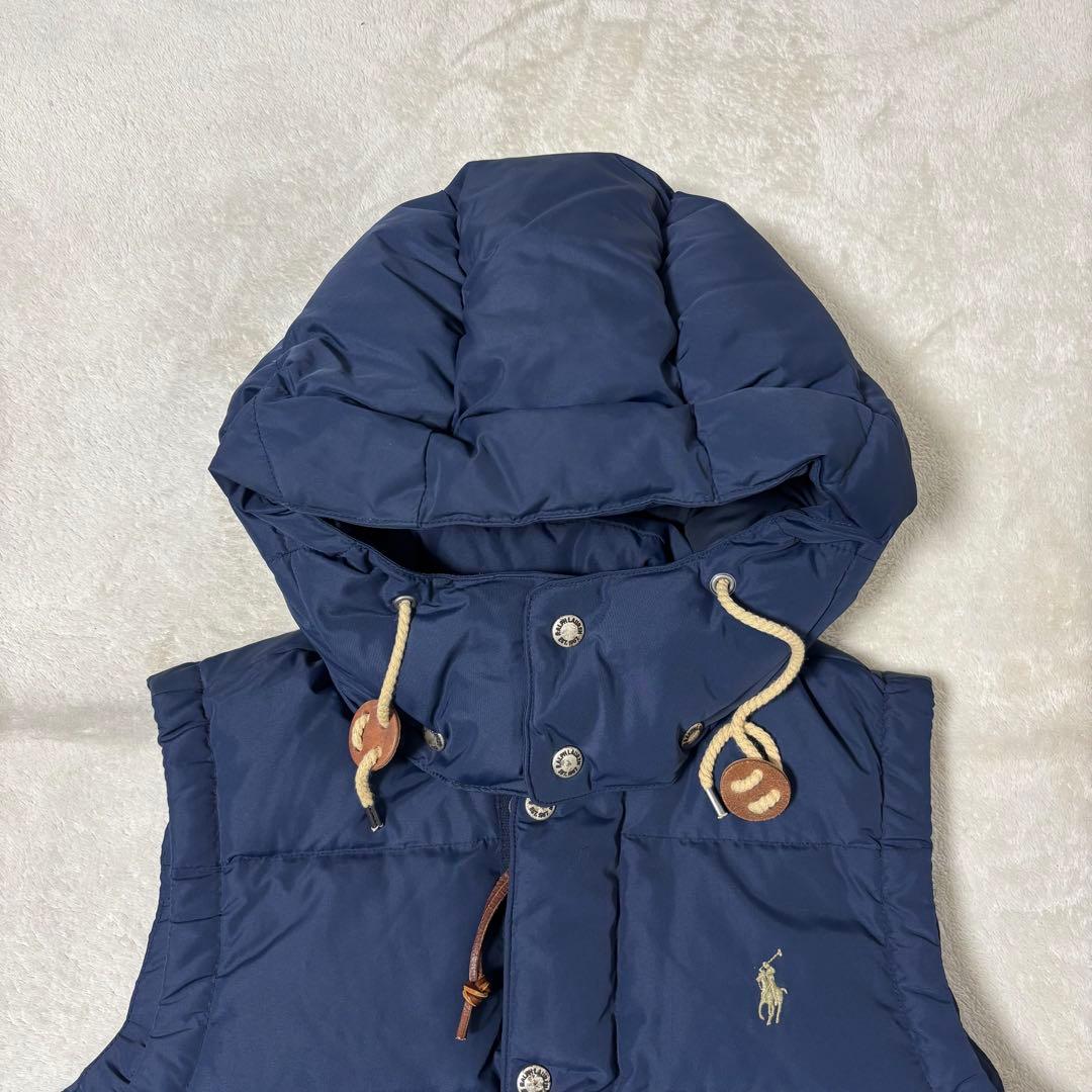 POLO RALPH LAUREN ダウンベスト ネイビー Mサイズ