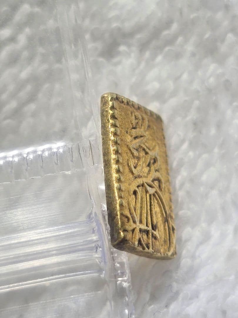 天保二朱金 二朱判金 36 古金銀 金貨 アンティーク  二分金