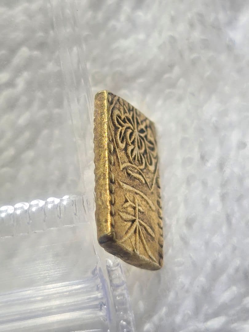 天保二朱金 二朱判金 36 古金銀 金貨 アンティーク  二分金